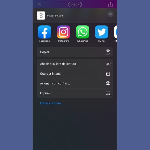 Codigos qr en instagram