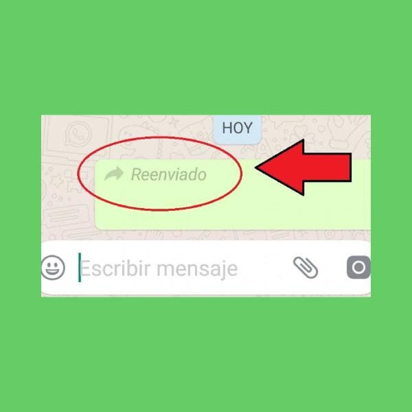 como ocultar el reenviado de whatsapp