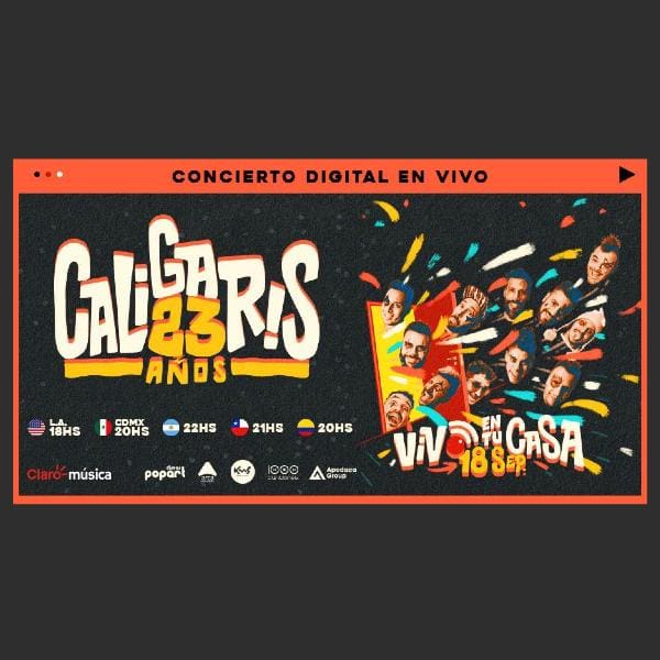 concierto de Cagliaris en Sala Estelar