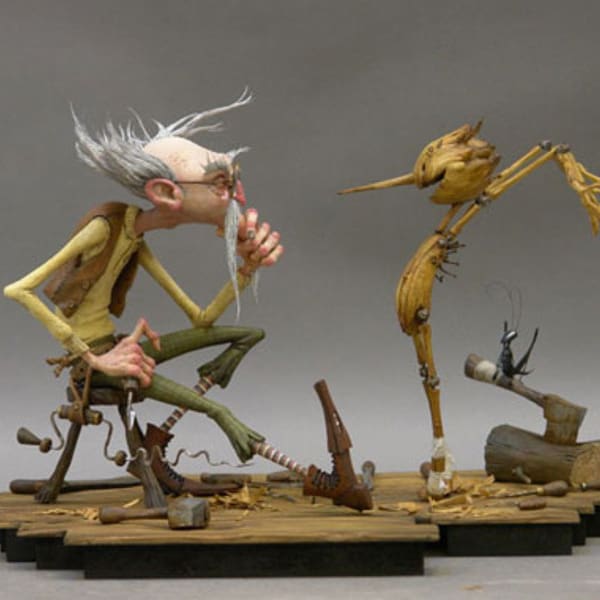 elenco pelicula pinocho guillermo del toro