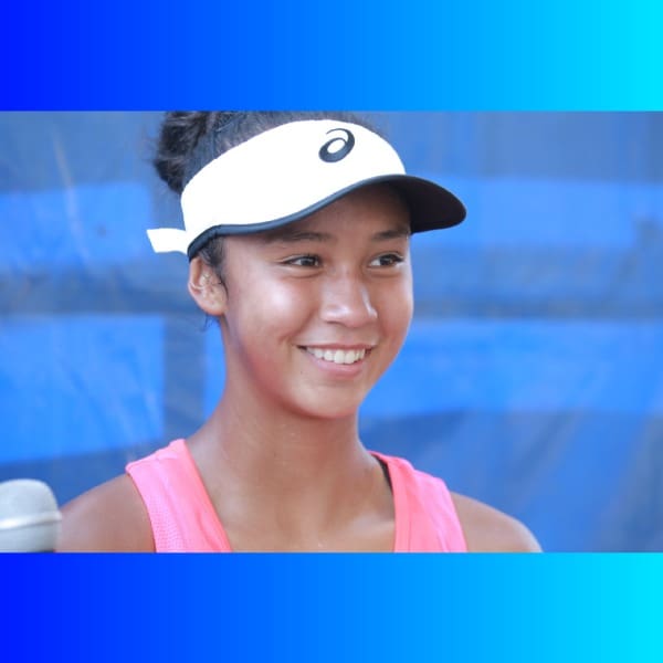 Leylah Fernández en The Top Seed Open. *Foto: Telcel