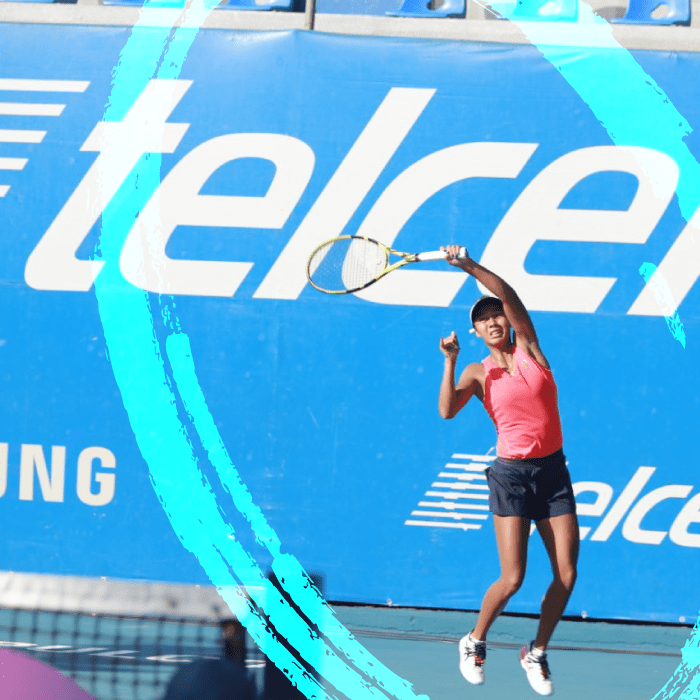 Leylah Fernández. *Foto: Telcel