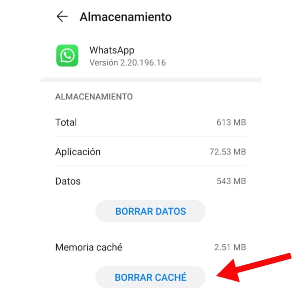 Forzar detención WhatsApp 