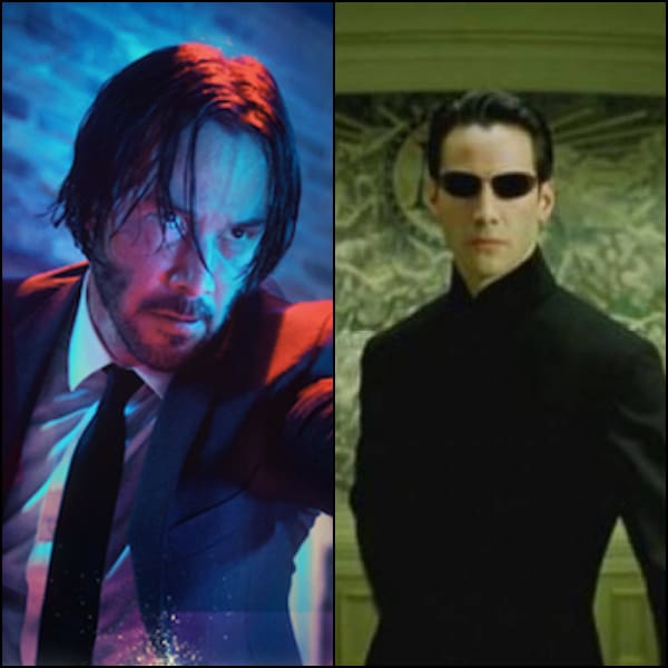Quién ganaría en una pelea entre John Wick y Neo Keanu Reeves