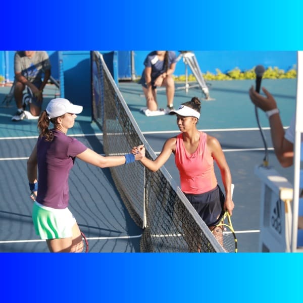 Leylah Fernández en The Top Seed Open. *Foto: Telcel