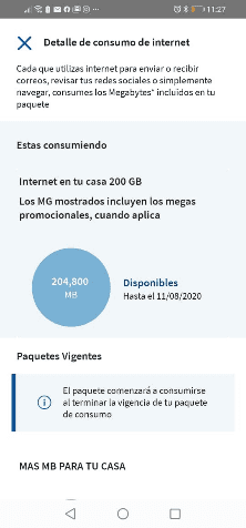 Mi Telcel paquetes adicionales