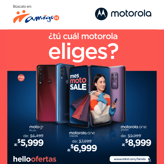 Motorola Amigo Kit promociones