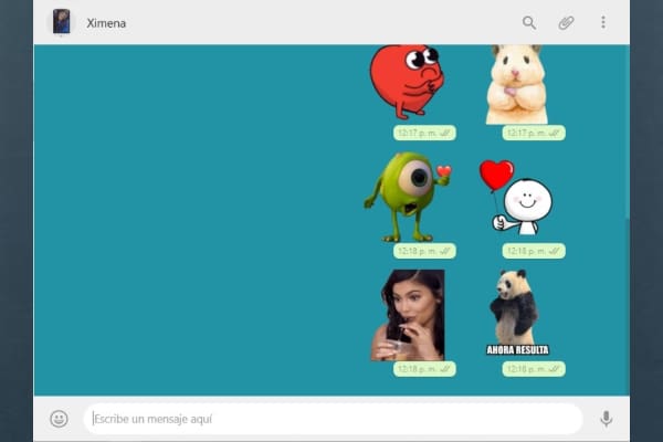 WhatsApp Web cambiar color de fondo 
