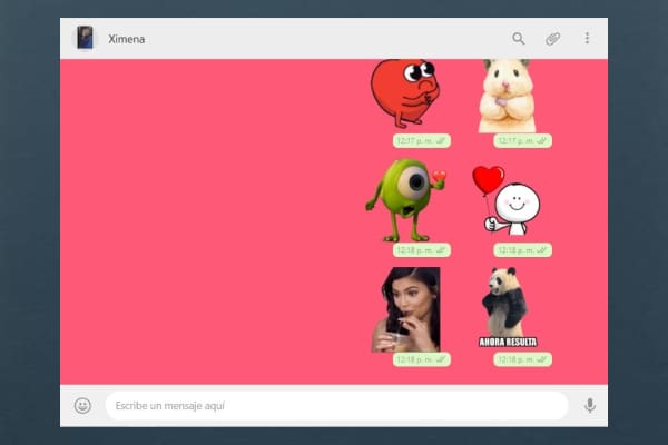 WhatsApp Web cambiar color de fondo 