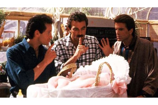 Zac Efron Tres hombres y un bebé