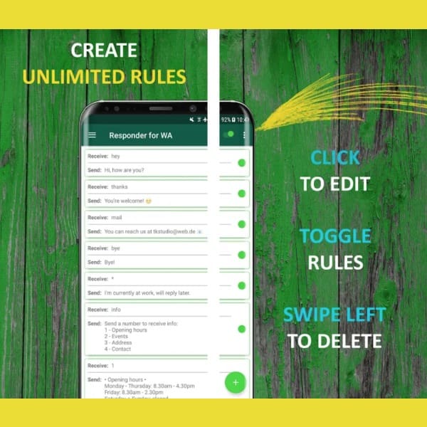 WhatsApp respuestas automáticas 