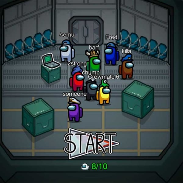 Among Us colores significado 