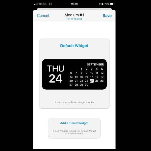como crear wigets en iphone con widgetsmith