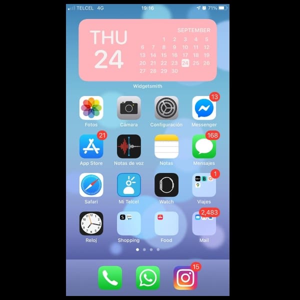 como crear wigets en iphone ios 14 con widgetsmith
