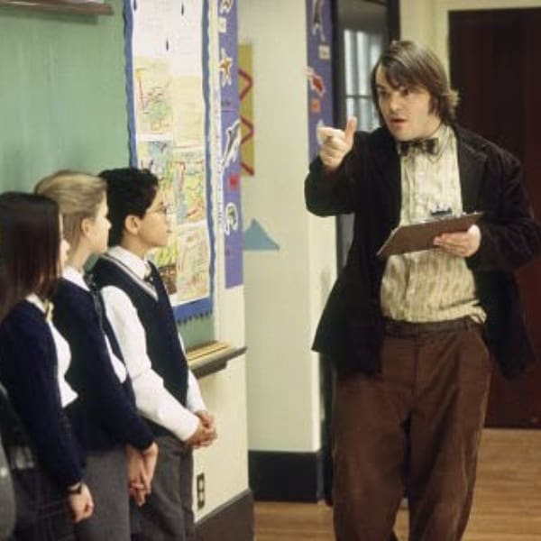 Escuela de Rock Jack Black lecciones 