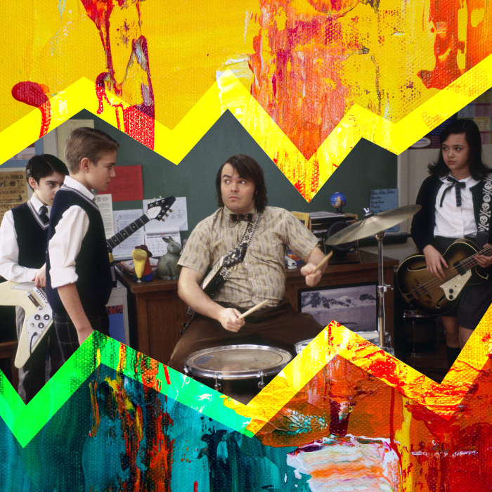 Escuela de Rock película Jack Black lecciones