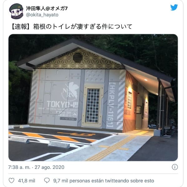 Hanoke, pueblo de Tokio en donde todo es de Evangelion