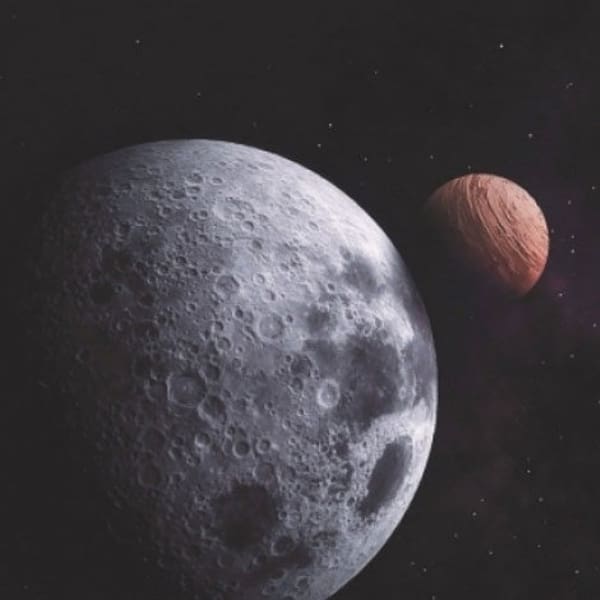 sistema solar superficie lunar