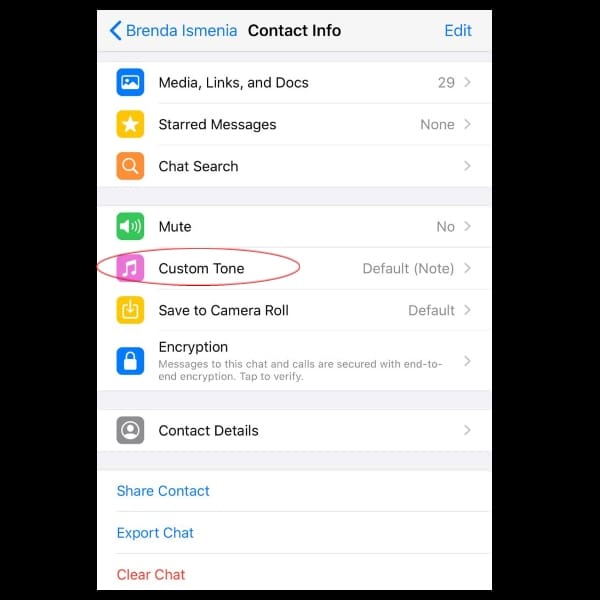 notificaciones personalizadas de whatsapp