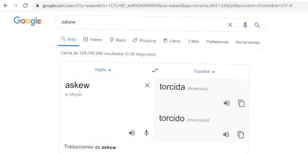 Secretos trucos Google askew