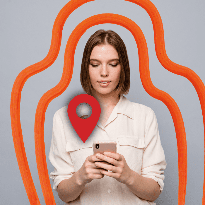 cómo saber dónde está un contacto mientras chatea contigo