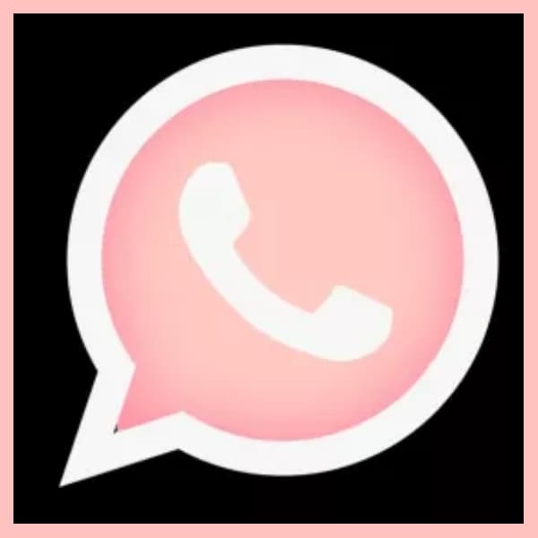 el truco para cambiar el logo de whatsapp a rosa