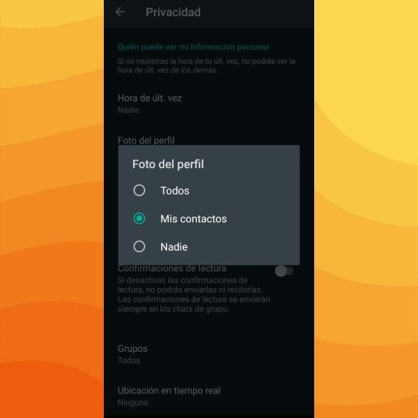 WhatsApp invisible funciones 
