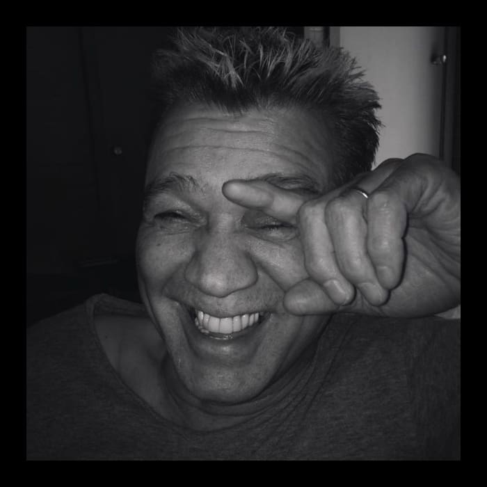 La foto publicada por Wolfgang Van Halen en honor a su padre.