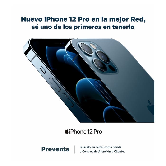iPhone 12 preventa Telcel 