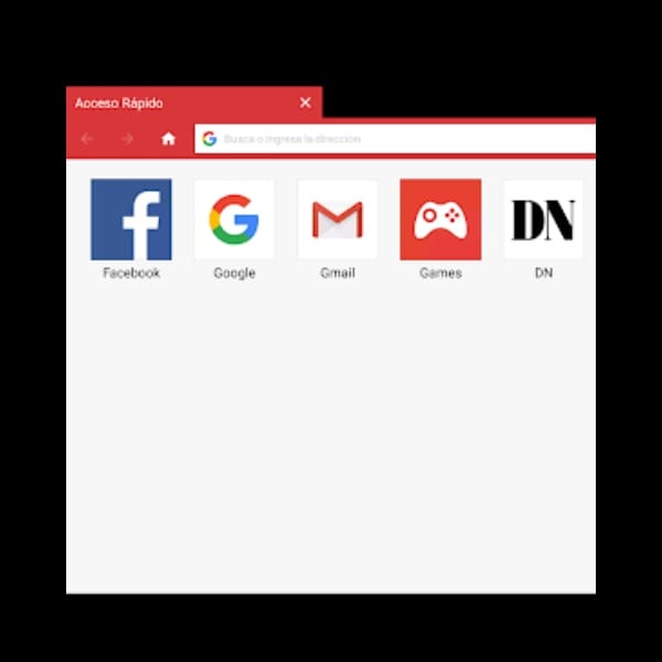 Así se ve el micronavegador Opera Mini