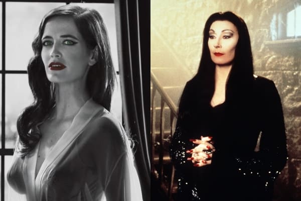 los Locos Addams cast Tim Burton Eva Green 