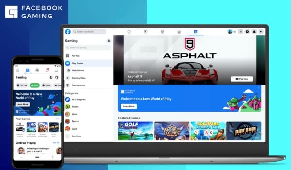 Facebook Gaming videojuegos transmisiones 