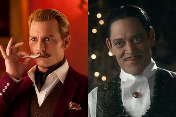 los Locos Addams cast Tim Burton Johnny Depp