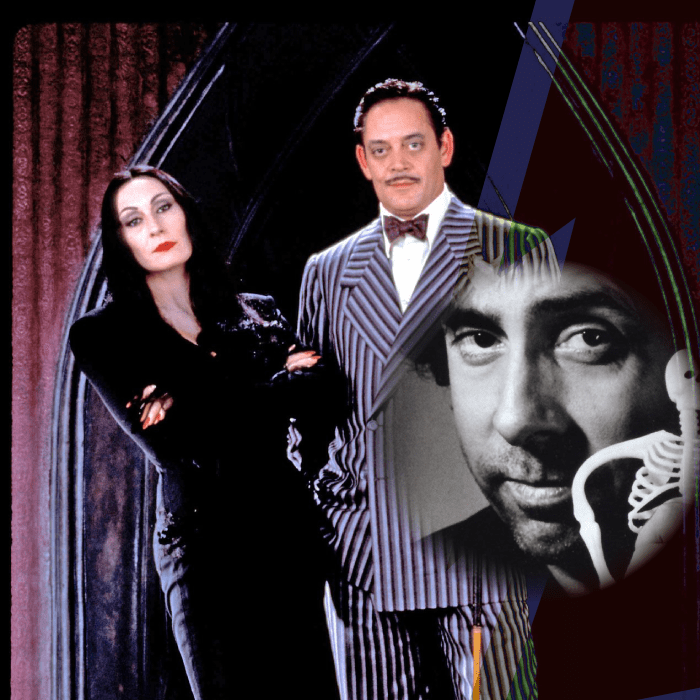Los Locos Addams cast serie Tim Burton