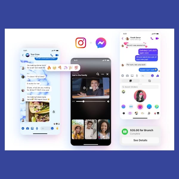 nuevo facebook messenger con instagram