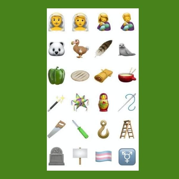 nuevos emojis para iphone