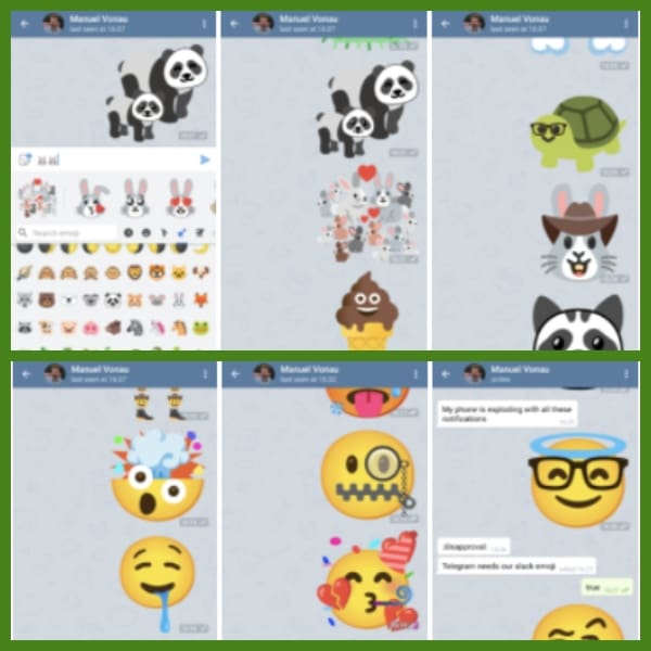 combinación de emojis en gboard