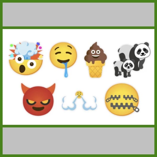 nuevos stickers emojis de google