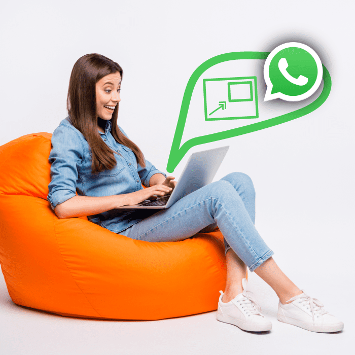 funcion PIP para ver videos sin salir de tus chats en whatsapp web