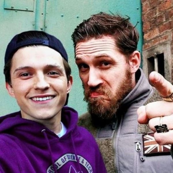 Tom Hardy y Tom Holland Venom Spider-Man 3