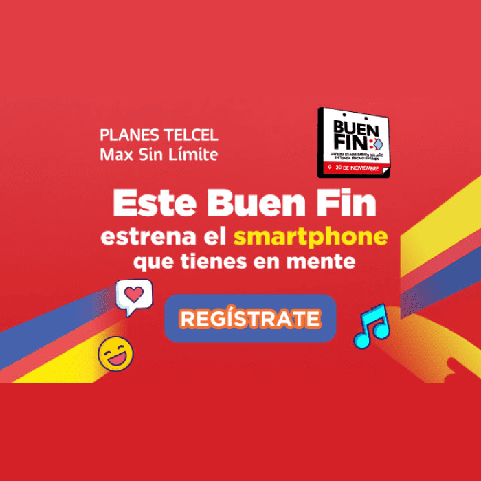 Promoción Buen Fin Planes Telcel