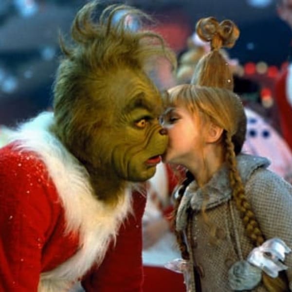 El Grinch y Cindy Lou Navidad 