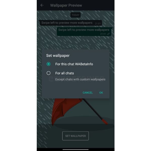 Cómo configurar los nuevos fondos de pantalla WhatsApp 