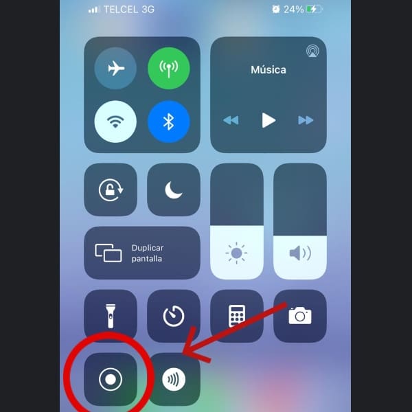 grabar pantalla de iphone