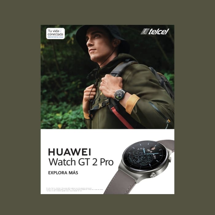 asi es el Huawei Watch GT 2 Pro