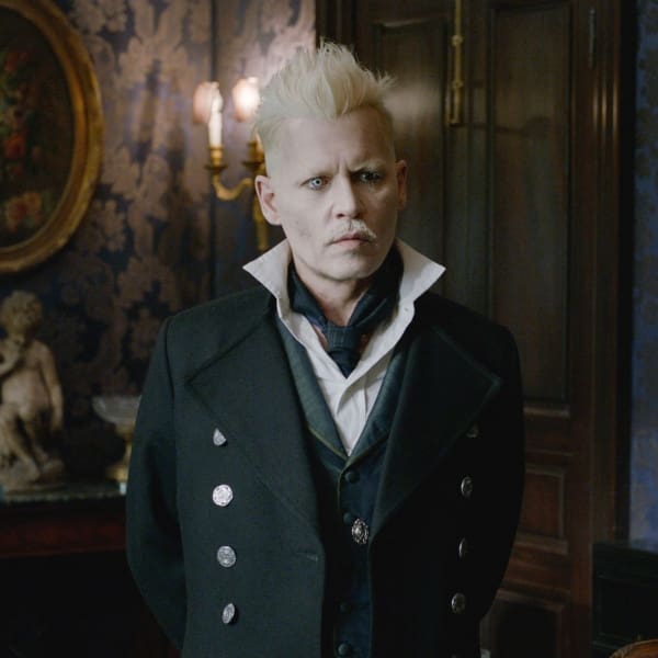 Johnny Depp Grindelwald Animales Fantásticos 