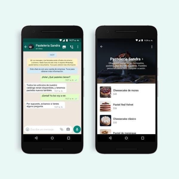 como habilitar boton de tienda en WhatsApp