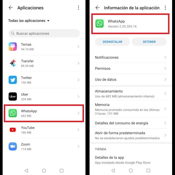 Cómo conocer la versión de WhatsApp que tienes 