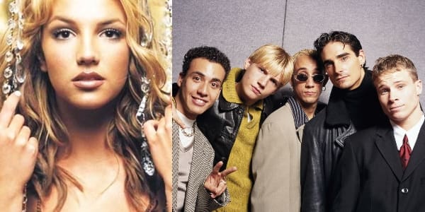 Britney Spears y los Backstreet Boys colaboración 