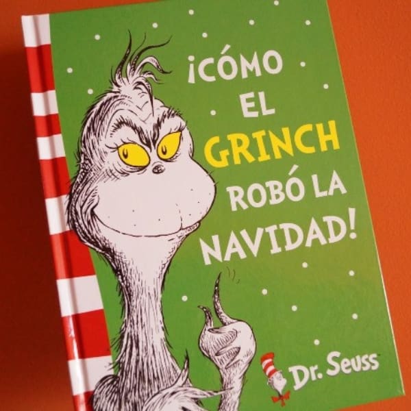 El Grinch cuento original en blanco y negro 